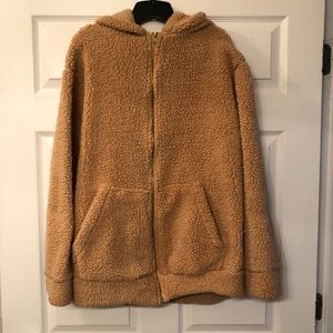 Sherpa/Faux Fur Sweater